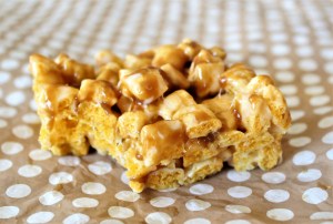 Captain Crunch krispie bars, homemade rice krispies, Poeme blog recipes, butterscotch recipe