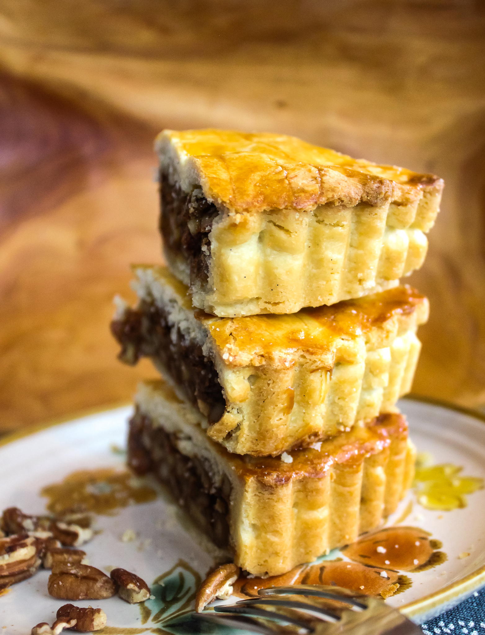 caramel pecan engadiner tart recipe