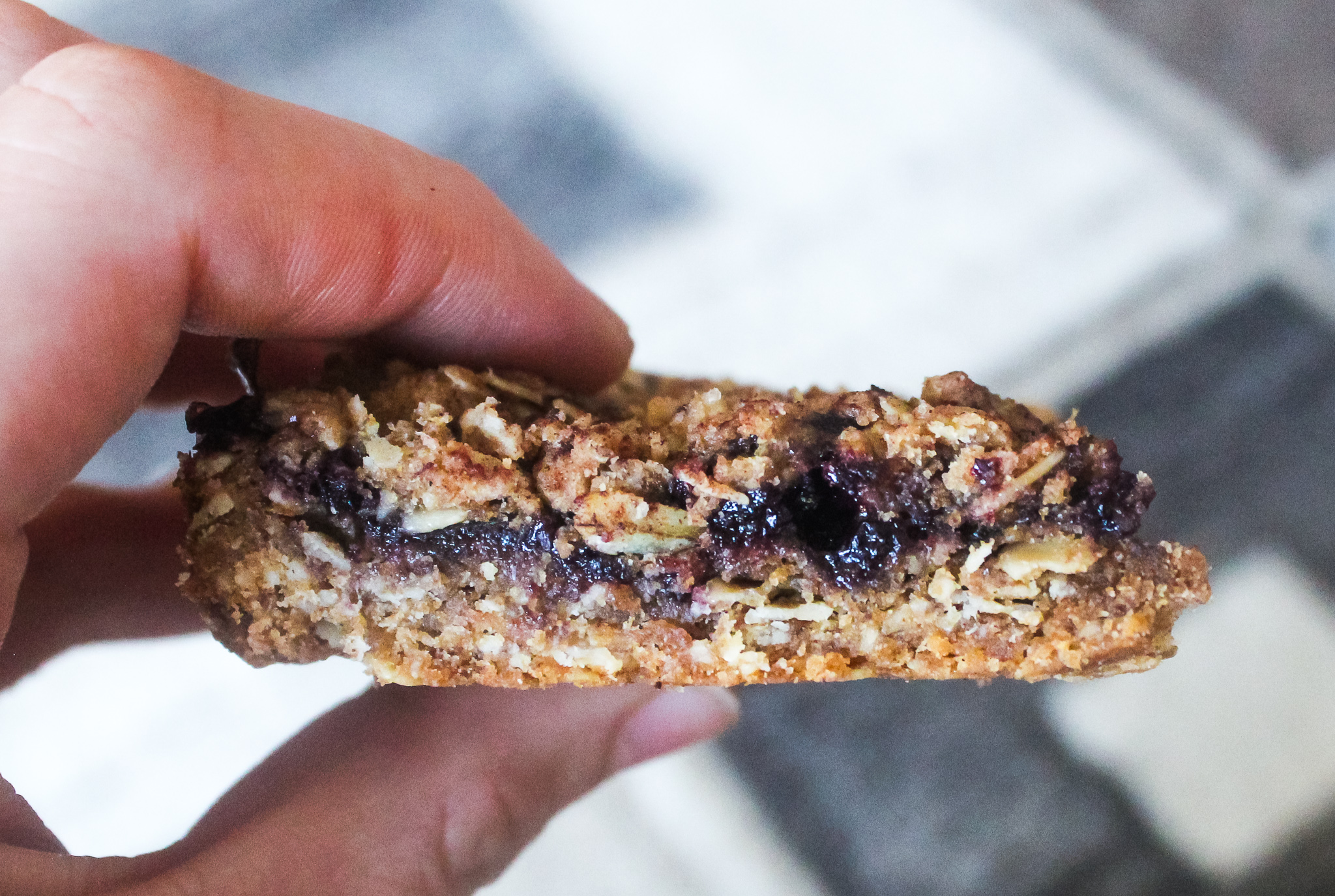 blueberry-cinnamon bars